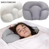 Foam Particles Sleeping Pillow Lumbar Pillow Protecting Cervical Pillow Health Care Multifunctional Memory Foam Sleeping Pillow