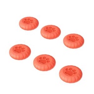 Switch2手掣保護套 矽膠搖桿帽 防滑耐用 遊戲配件- 橙色（單個裸裝） Switch 2/NS2