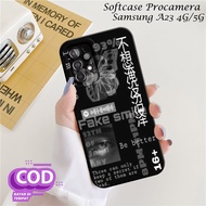 HP Samsung A23 Case Samsung A23 4G Case Premium Casing Samsung A23 4G Aesthetic Case Flexible Materi