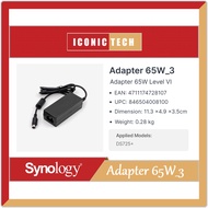 Synology Adapter 65W_3 Adapter 65W Level VI. DS725+