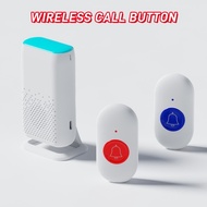 Wireless Emergency Call Button Caregiver Smart Pager Elderly Disabled Patient Personal Alert Call