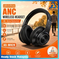 【HOT DEAL🔥】abodos Wireless Music Headset | ANC Noise Control | Comfortable Foldable Headphones