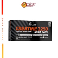 Olimp Creatine1250 120 Caps Microize Creatine Monohydrate 1 250 mg/Capsule Increase Strength
