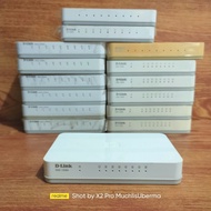 Gigabit D-Link DGS 1008a 8 port hub switch - dlink 8port ethernet - Unit Only