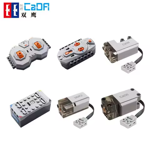 Cada Technical Motor Parts Building Block Compatible Technical Mechanical MOC Power Function Upgrade