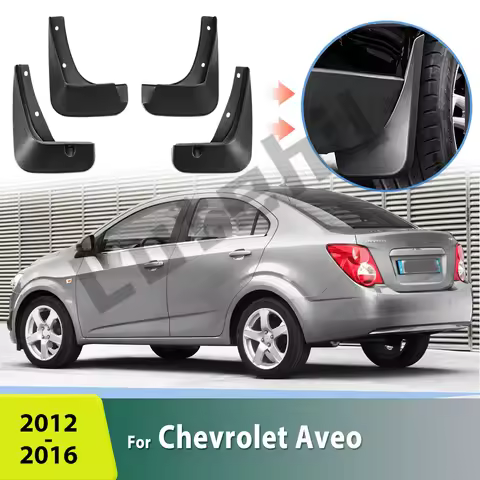 For Chevrolet Aveo Sonic TM Barina 2012 2013 2014 2015 2016 Fender Mudflaps Splash Guards Mudguards 