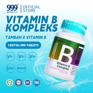 9YOUNG-BASIC High Potency Vitamin B Complex B1 B2 B6 B12 | Energy Booster | Immune Support | Brain &