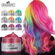 【100%-original】 Temporary Hair Color Wax Instant Hair Dyer Hairs Gel Hair Coloring Shampoo Styling Dye Gel
