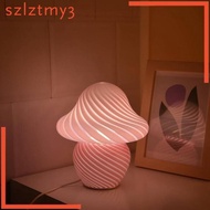 [szlztmy3] Table Lamp Modern Glass Bedside Lamps Desk Light, for Decoration Living Room, Study Room Decor