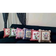 Sarung Bantal Kusyen Patchwork / Cushion Cover 50cm x 50cm