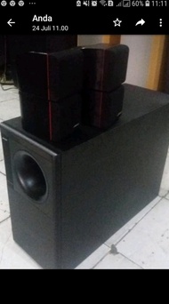 BOSE AM5 SPEAKER SUBWOOFER DENGAN 2 FREE SPACE SATELIT