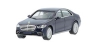 【This is Eddie】德國賓士原廠Mercedes-Benz S-class模型車 V223 1:87 航海藍