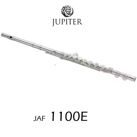 Brand New Jupiter Alto Flute JAF-1100E 16 Closed Hole G Tune Straight Silver Sliver Plated Professio