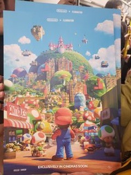 MARIO 瑪利歐大電影 記念海報