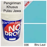 Cat Tembok No Drop Anti Bocor Waterproof 1kg Nodrop Biru Laut