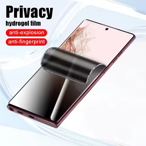 Privacy Hydrogel Film For Huawei nova 9 nova 8 nova 8 lnternational P50 Pro Kirin 9000 P50 Pro SD888