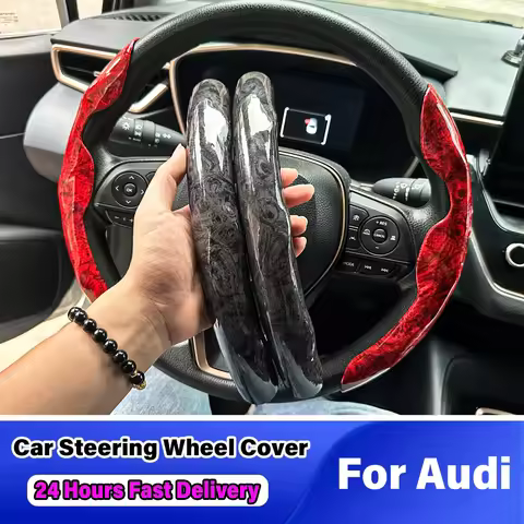 For Audi A1 A3 A6 A4 A5 A7 A8 Q3 Q5 Q7 S3 S4 S5 SLine b9 b8 d3 c7 8v b6 b7 8p 8i 8t Emblem Car steer