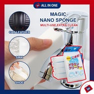 5pcs AIO Nano sponge block Magic car scrubbing sponge scrubbing dish sponge extra clean 魔术海绵