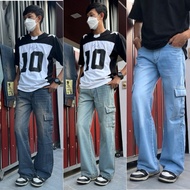 Large Barrel Cargo Pants Monkey Brand