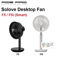 SOLOVE F5 Desktop Stand Fan F5 F5i - 60° Auto Horizontal Swing Fan