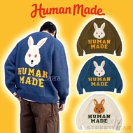 Human Made Rabbit Raglan Knit Sweater, Human Made Wool Sweater, PLV Men's Sweater