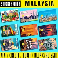 - (SKIN CARD STICKER) ATM/CREDIT/DEBIT/BEEP CARD STICKER LAMINATED