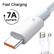 7A Super Fast Charge Type C Data Cable/pvc Fast Charging USB Type C Cable/charger Cable Line Compatible With All Type C Phone