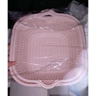 Middle square 2-layer basket 3289