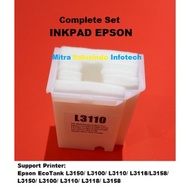 Foam plus Ink pad inkpad Maintenance Box Epson L3110 L1110 L3150 L3250 L3156