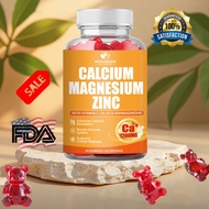 Adult Calcium Gummies 1200mg With Vitamin D3, K2 Magnesium Zinc, Boron Copper For Bone Streng 60 gum