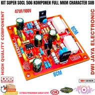 Kit Driver Power Amplifier Super OCL 506 Komponen Full MKM