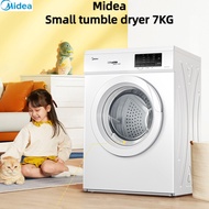 Midea clothes drying machine 7KG Clothing Dryer Dry clothes machine Small Roller Dryer MH70VZ10 Full