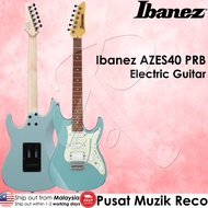 Ibanez AZES40-PRB Essential AZ Series Electric Guitar with HSS Pickup & Tremolo Poplar Body Jatoba F