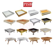 1048/1059/1069/1074/1075/1080/1086 Premium Classic Gold Silver Embedded Tray / Dulang Hantaran Perka