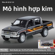 Xe Bán Tải Toyota Hilux Tỉ Lệ 1:32 Hợp Kim Đúc Xe Địa Hình Mô Hình Cửa Mở Tính Năng Bé Trai Đồ Chơi 