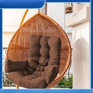 Plush Hanging Basket Chair Cushion Cushioned Egg Hammock Chair Seat Garden Swing Cushion