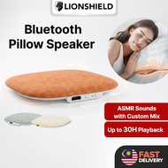 (MY) LionShield Bluetooth Pillow Speaker Wireless Sleep Speaker, Bedside Audio for Sleeping, ASMR & 