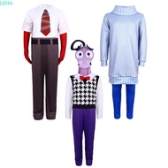 LEHA Halloween Performance Costume, Anger Fear Sadness Inside Out 2 Cosplay Costume, Gifts Props Fun