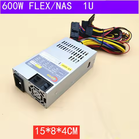Original New Power Supply For FLEX NAS Small 1U K39 600W For LK-600F ENP-7660B