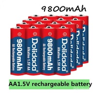 Led toy light alkaline rechargeable battery 9800 MAH AA battery 1.5 V 1-12 units / batch MP3