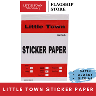 Sticker Paper Satin/Glossy Size A4
