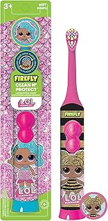 FIREFLY Clean N' Protect, L.O.L. Surprise! Toothbrush with hygienic Character Cover, Soft Bristles, 
