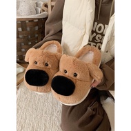 bedroom slippers slippers for women Thin Strip Bedroom Household Warm Cute Cotton Slippers