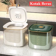 Transparent Rice Container Box Insect-proof Kotak Beras Lutsinar 5kg/10kg