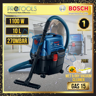 BOSCH GAS 15 PROFESSIONAL VACUUM WET & DRY ( GAS15 )