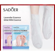 SADOER Foot Mask Lavender Exfoliating Masker Kaki Kelupas Kulit Mati EM030