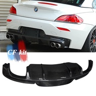 CF Kit Carbon Fiber MT Rear Diffuser For BMW Z4 E89 Rear Lip Bumper M-tech Car Accessories