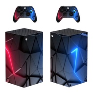 Fragment Xbox Series X Skin Sticker for Console & 2 Controllers Decal Vinyl Protective Skins Style 1