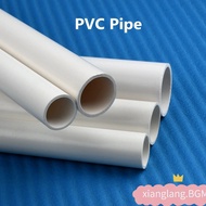 20-63mm White PVC Pipe 50cm Length for Agriculture Garden Irrigation, Aquarium Fish Tank Water Tube 