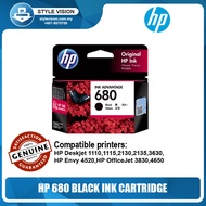 Original Ink HP 680 Black (F6V27AA/680) / Tri-color (F6V26AA/680)